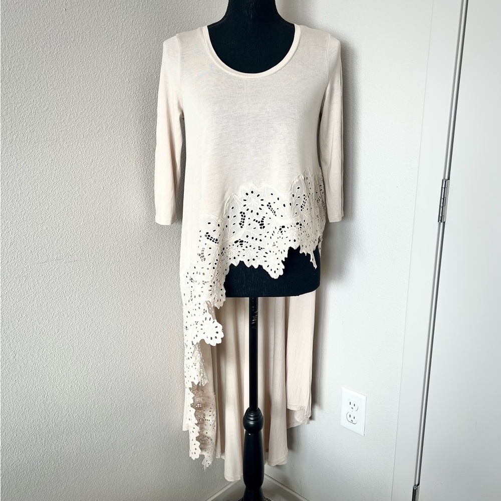 EXC • Free People FP X Meadowlands Maxi Top in Blush • - Picture 2 of 10